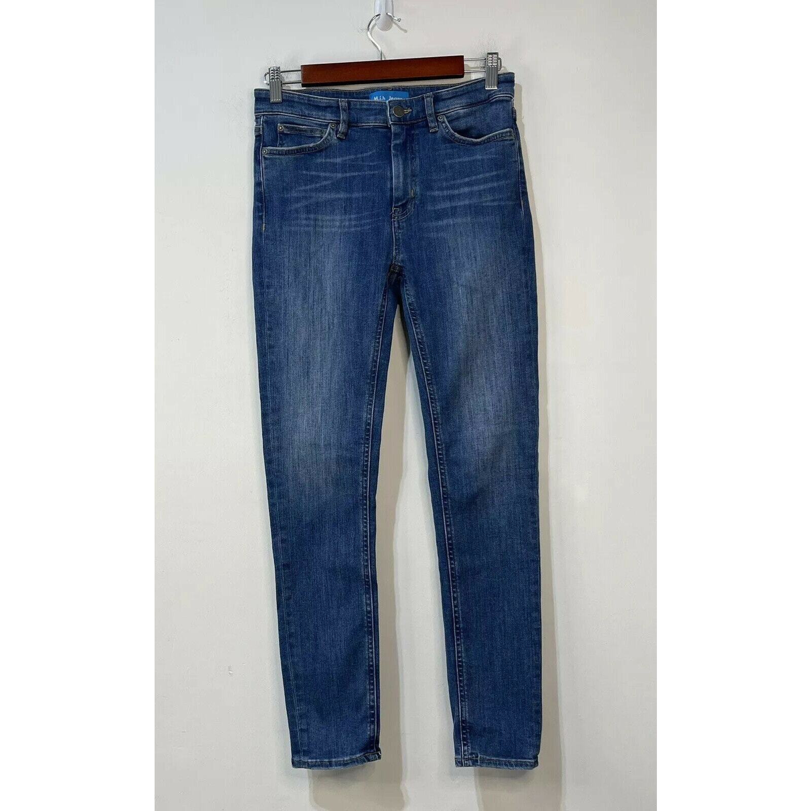 Anthropologie M.i.H. Jeans Size 27 Bridge High Rise Medium Wash Skinny Jeans