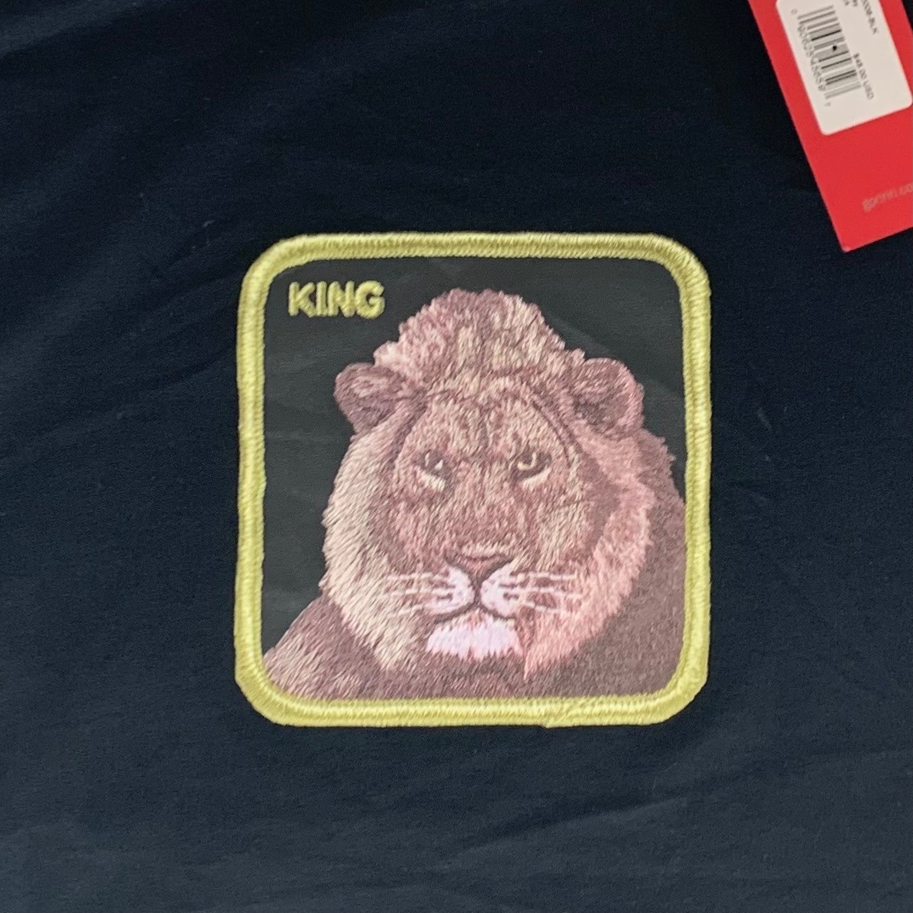 Goorin Bros Black KING Ringer Tee Shirt Mens XL New READ