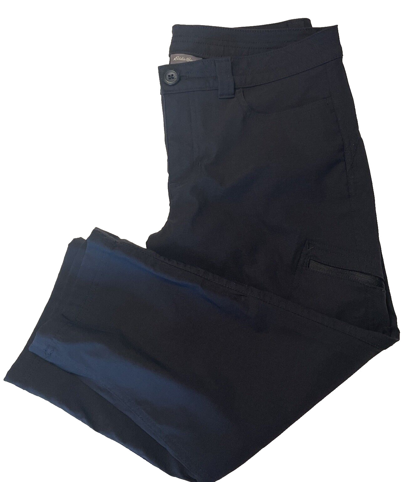 Eddie Bauer Rainier Capris Womens 8 Black