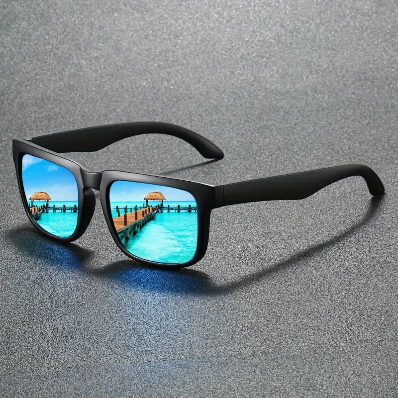 Polarized Sunglasses Men Lightweight Square Glasses Driving Fishing Golf UV400
