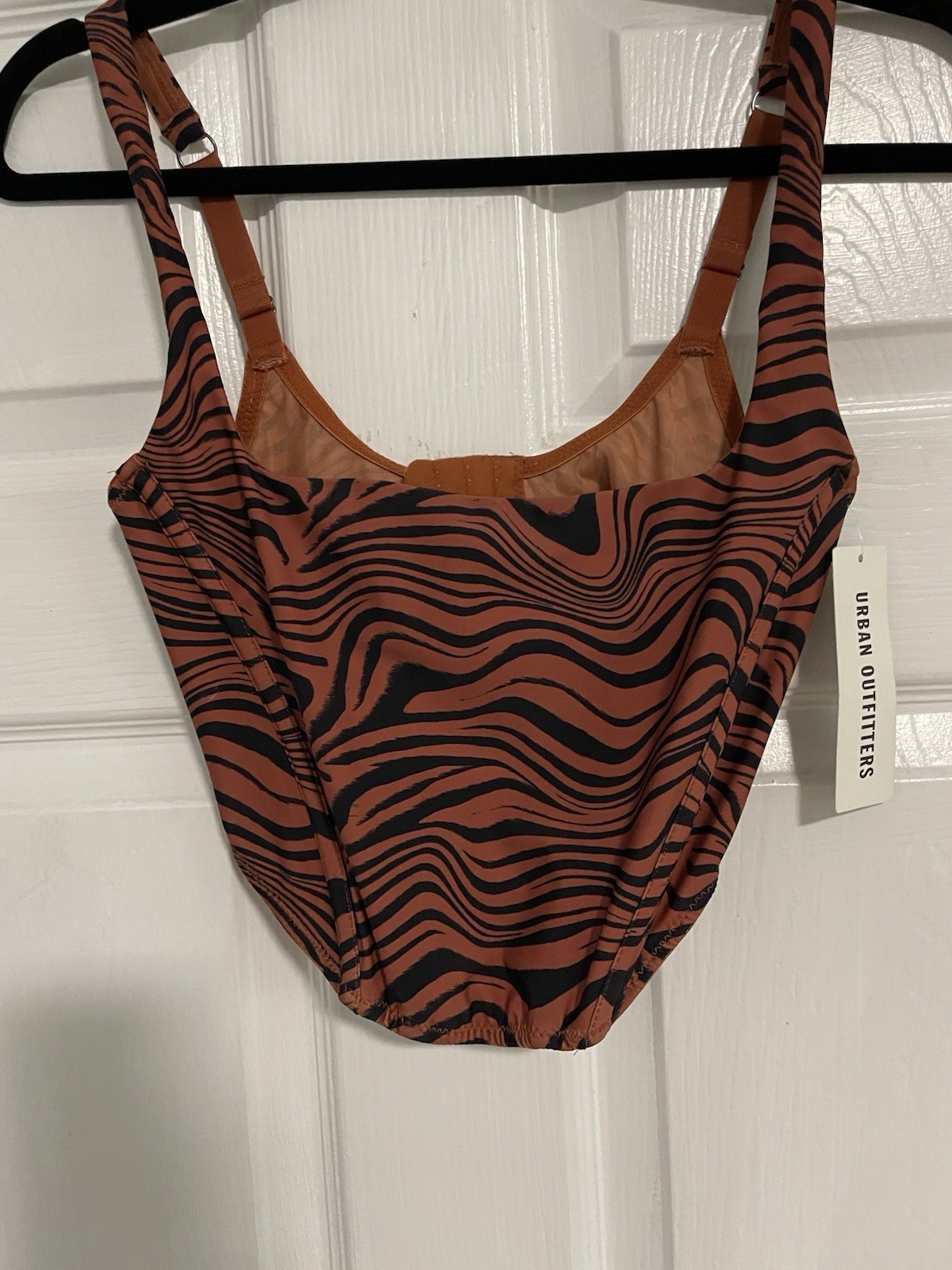 Urban Outfitters corset boned Crop Top