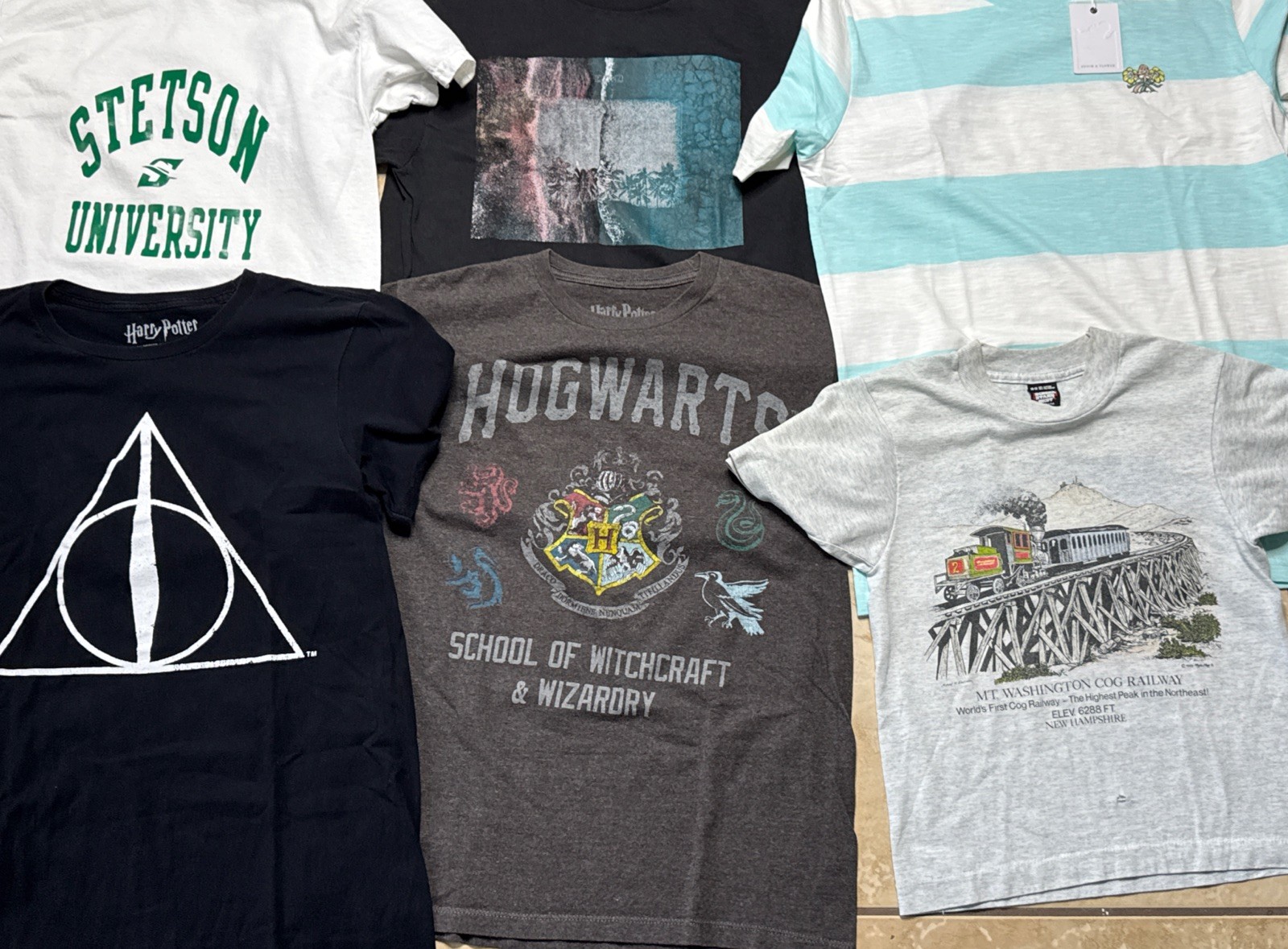 (48 Pc) Random Lot of Graphic TShirts Mixed All Sizes USA Brands Vintage Sports