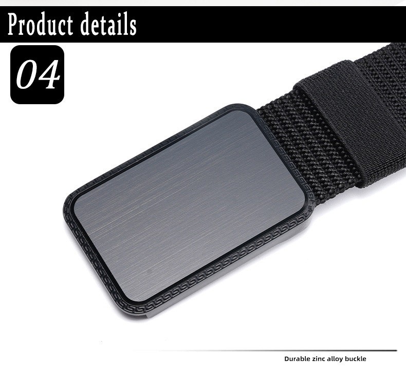 Groove Belt – Men’s Work Belt – Stretch Nylon, Magnetic Buckle, Adjustable
