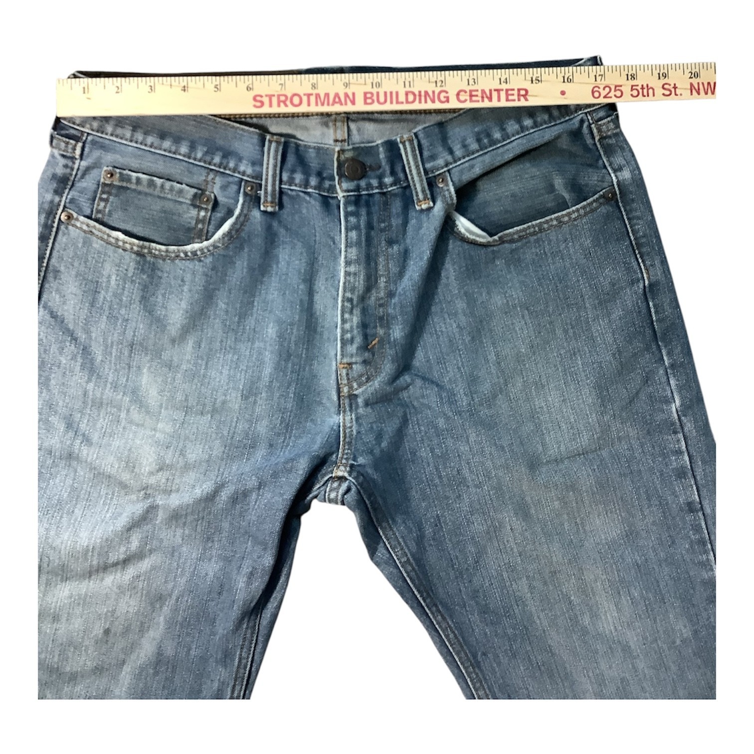 Levi’s 559 Straight Leg Jeans Men’s 34×34 Medium Wash Denim