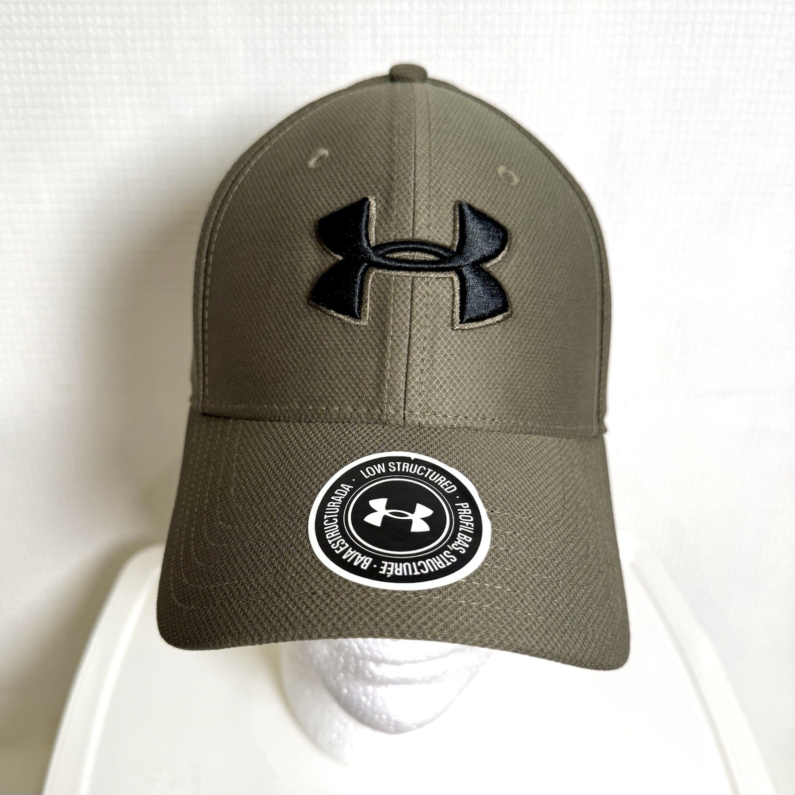 Under Armour UA Blitzing 3.0 Stretch Fit Hat Marine OD Green – Size M/L – NWT