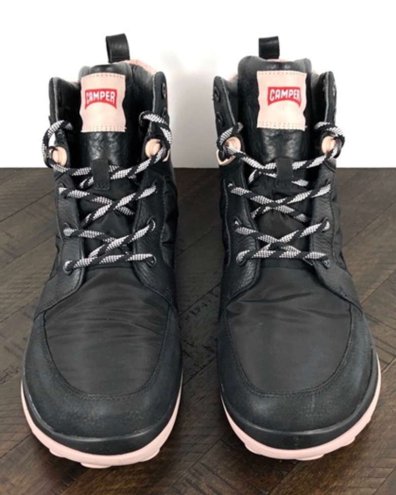 Camper Peu Pista Lace Mid Sneaker – Black/Purple, EU 36 / US 6