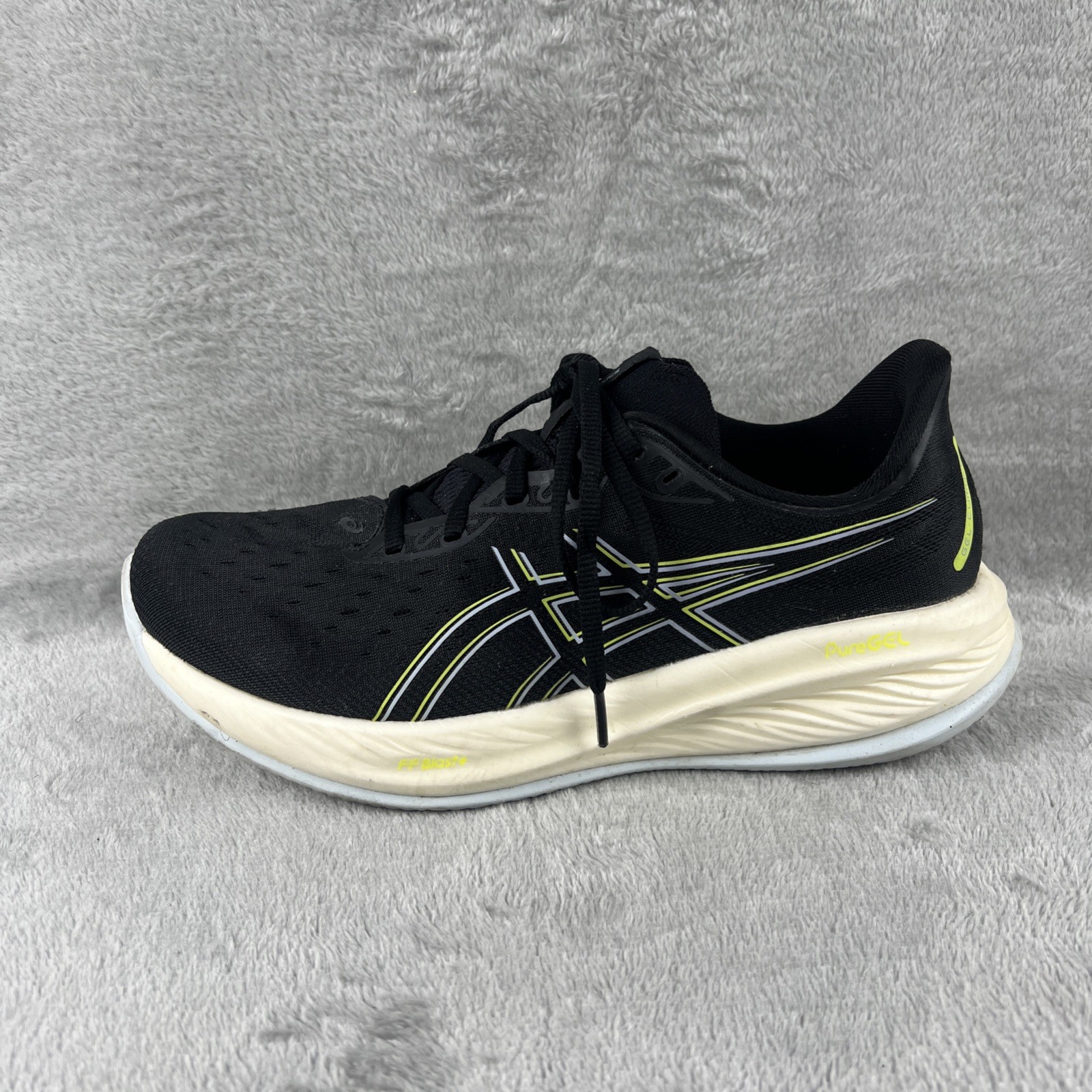 ASICS Men’s Gel-Cumulus 26 1011B792 Black Running Shoes Size 9.5 Sneaker