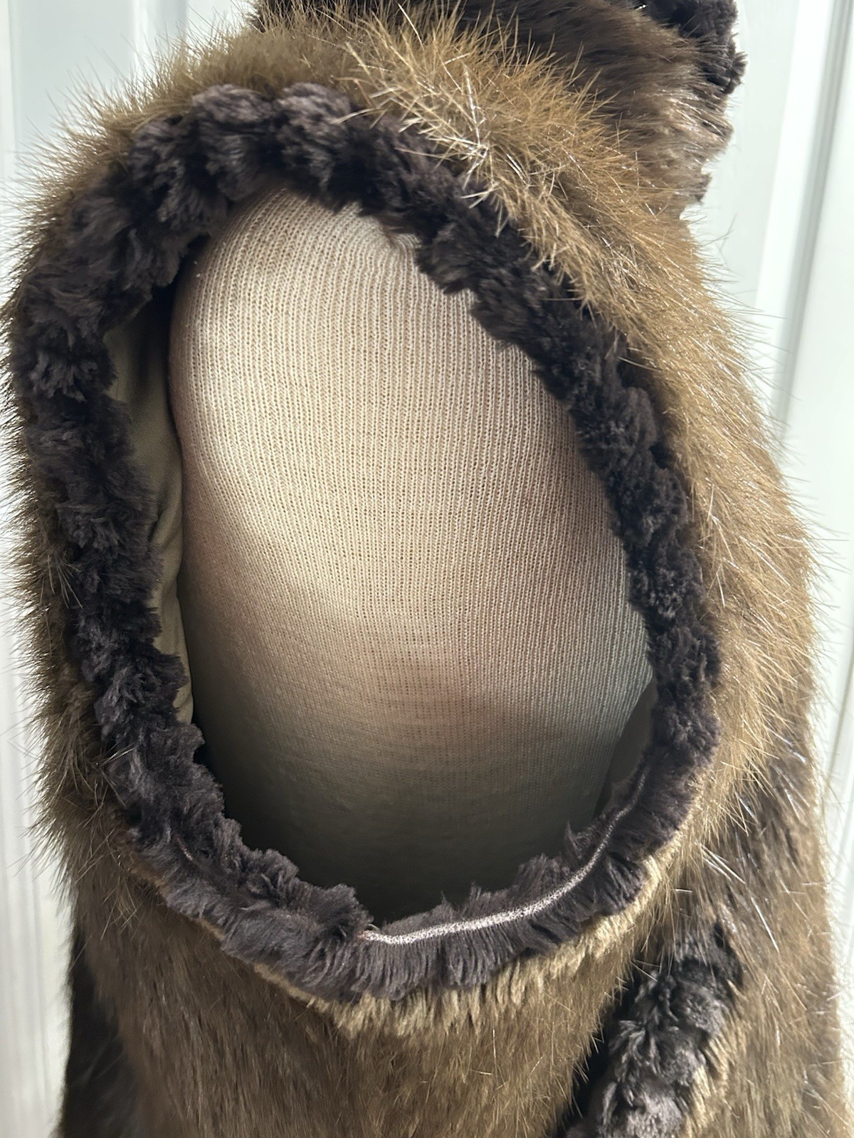 MUSI Canadian Brown Sheared Beaver Zip up Vest Coat Jacket~Pockets~Marianne~12