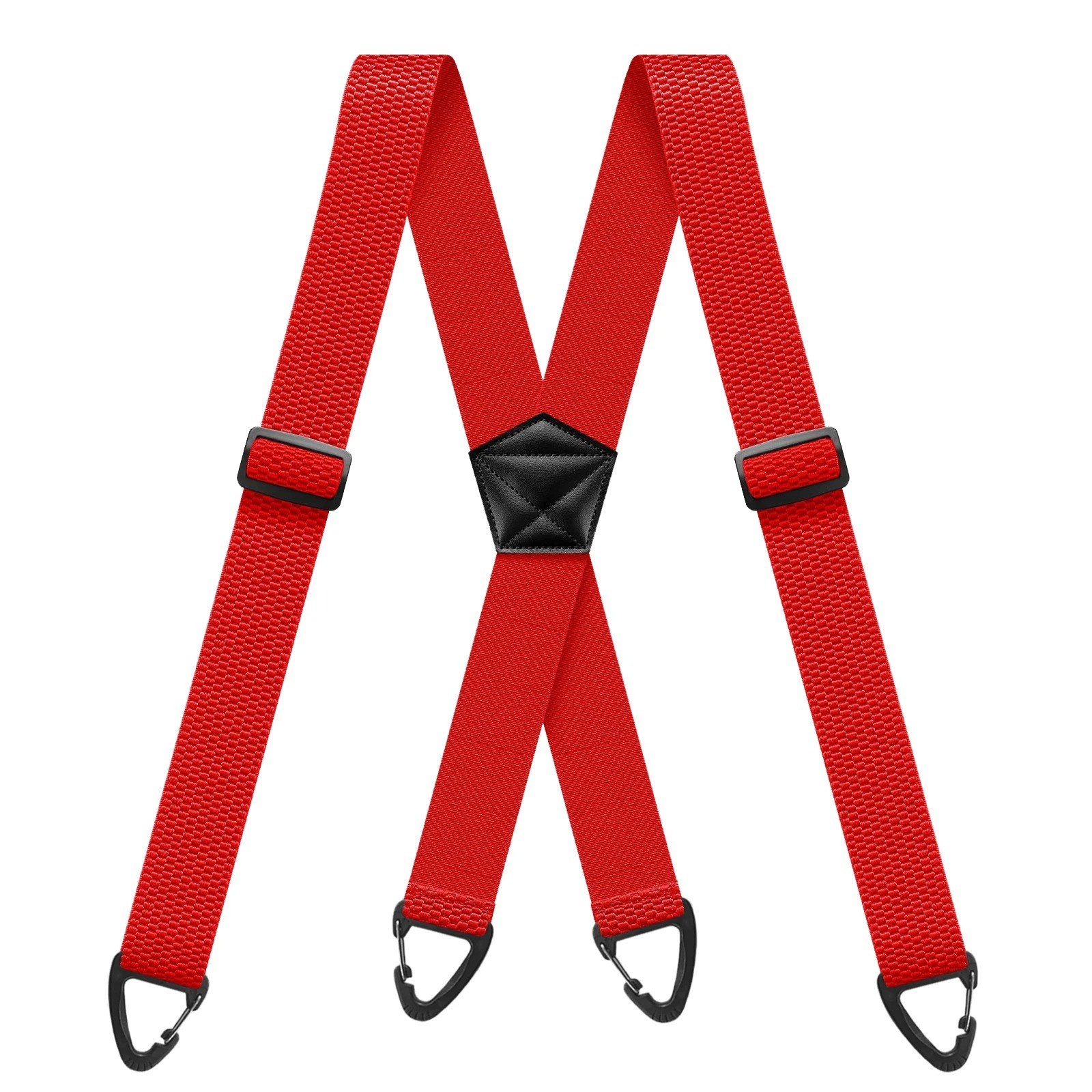 Suspenders for Men Heavy Duty, X Shape Back Hidden Suspender 1.5″ Under Clothing