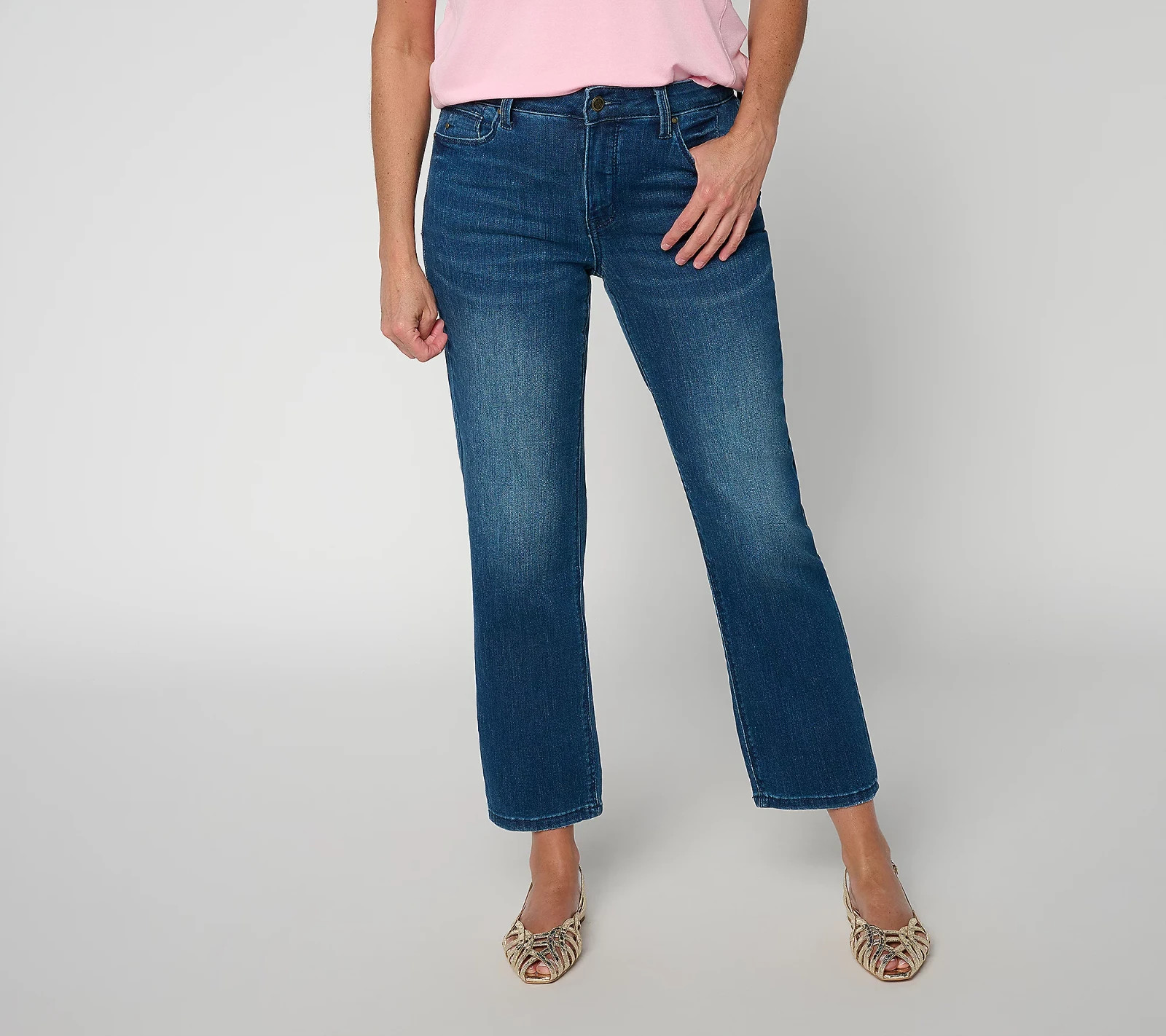 Felt Denim by Laurie Felt Regular Daisy Denim Ankle Jean NWT A737375