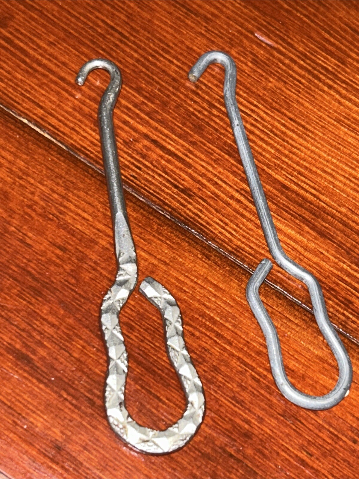Lot Of 2 Vintage Button Boot Shoe Lace Corset Hooks