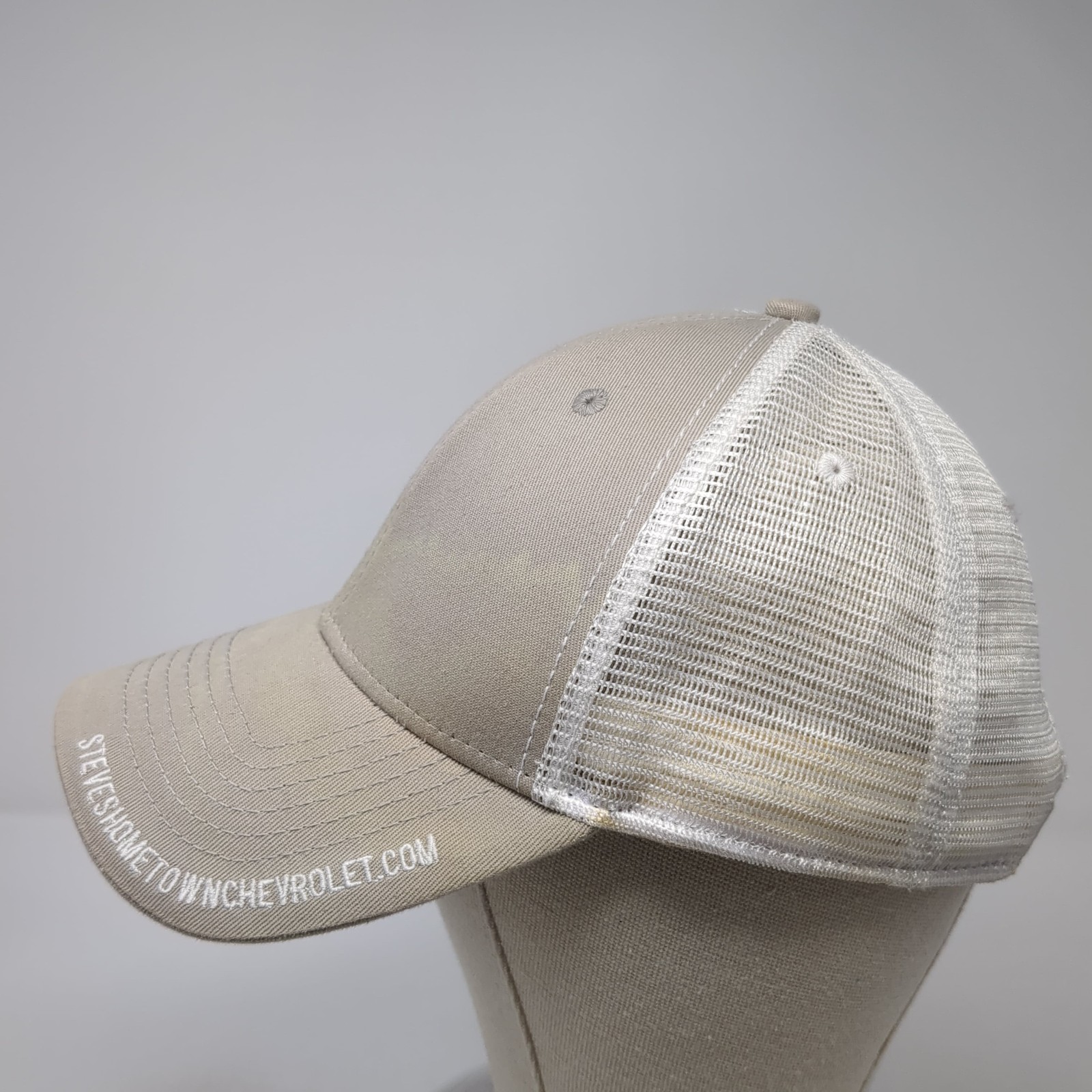 Steve’s Hometown Snapback Trucker Hat Beige One Size Adjustable Atlanta