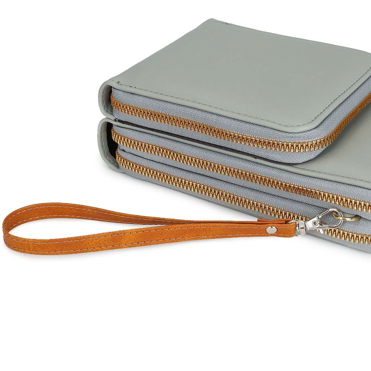 USA Leather Buckle Wrist Strap Replacement Hands-Free Wristlet for Purse Wallets