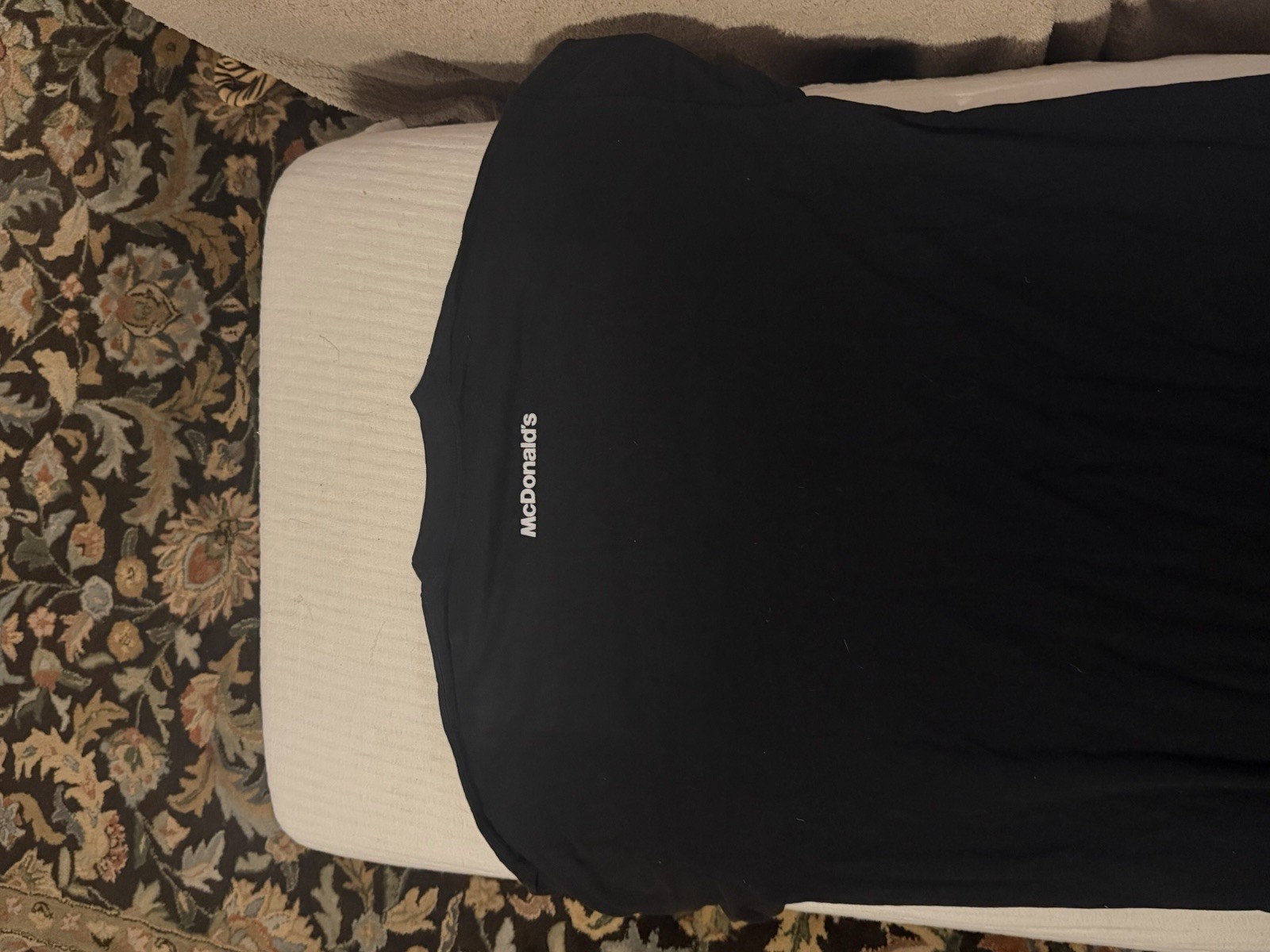 2026 McDonald’s Bicycle Mcnuggets Nigel Sylvester Black Shirt Size XL