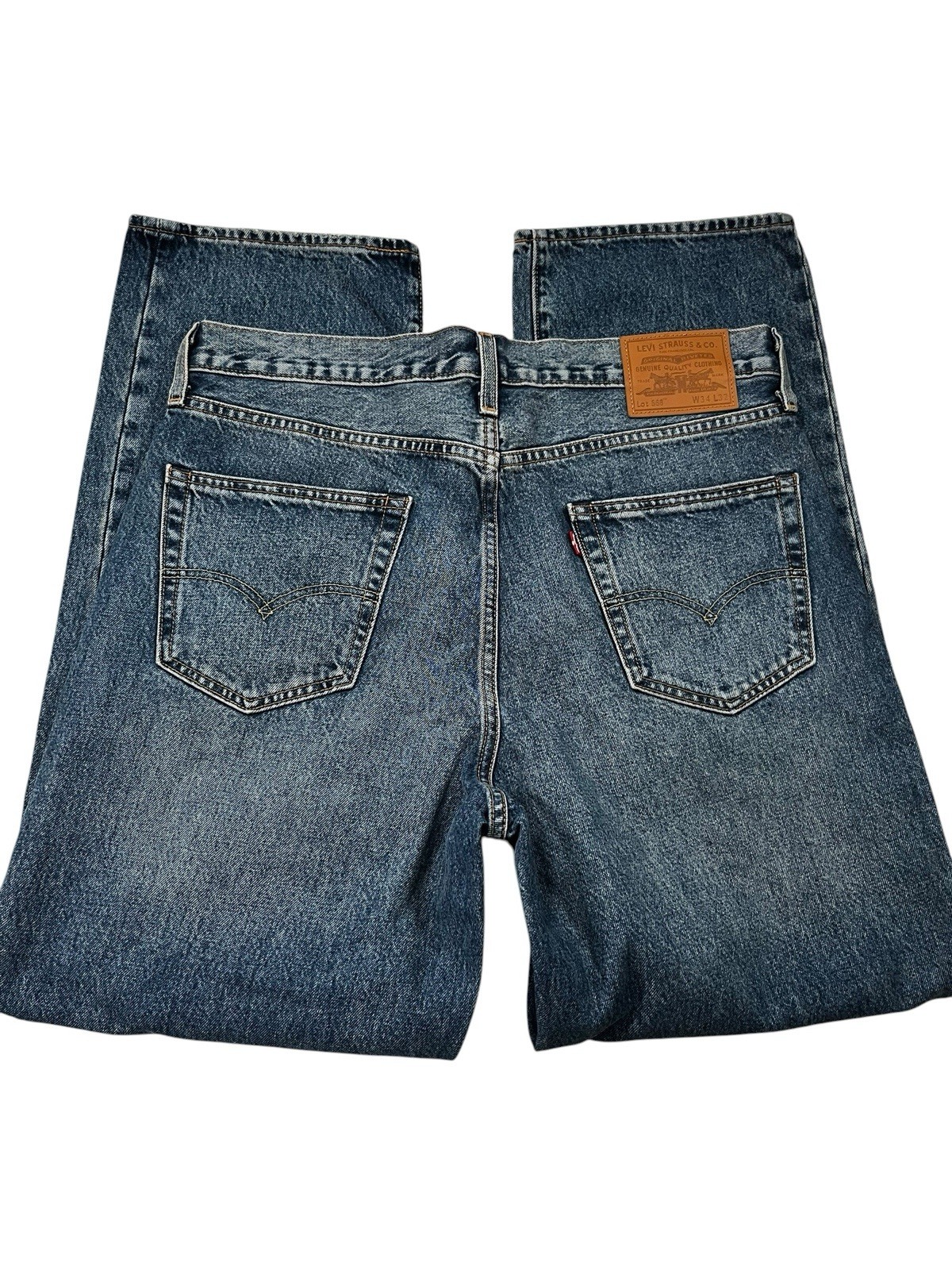 Levi’s 568 Loose Straight Big E Premium Jeans Men’s 34(36) x 32(31.5)