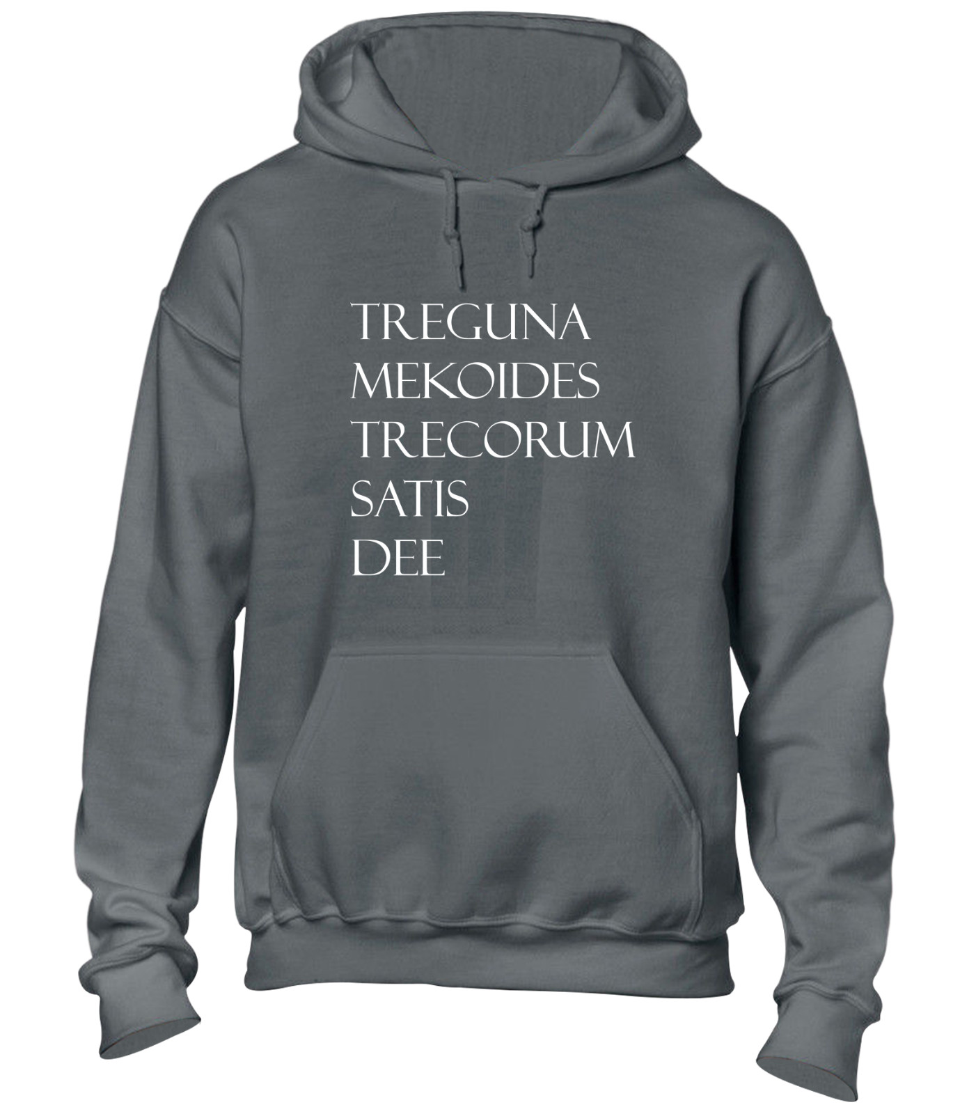 TREGUNA MEKOIDES HOODY HOODIE COOL MAGIC SPELL RETRO COMEDY FUNNY FILM TOP