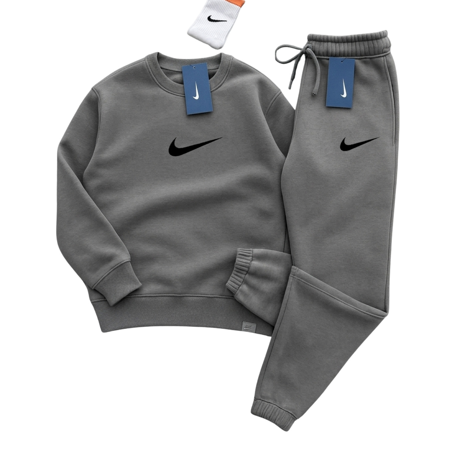 Mens Nike Tracksuit Set Sweatshirt Cargo Joggers Winter Activewear Gear