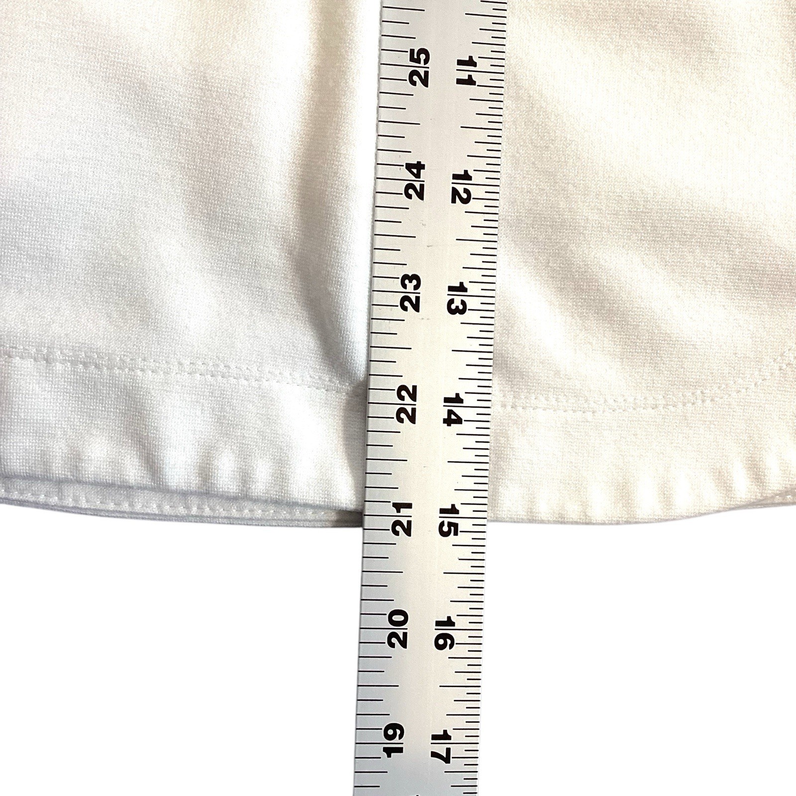 Belyn Key Panel Skort Soft Jersey Chalk White Color Size Large Tennis Pickleball