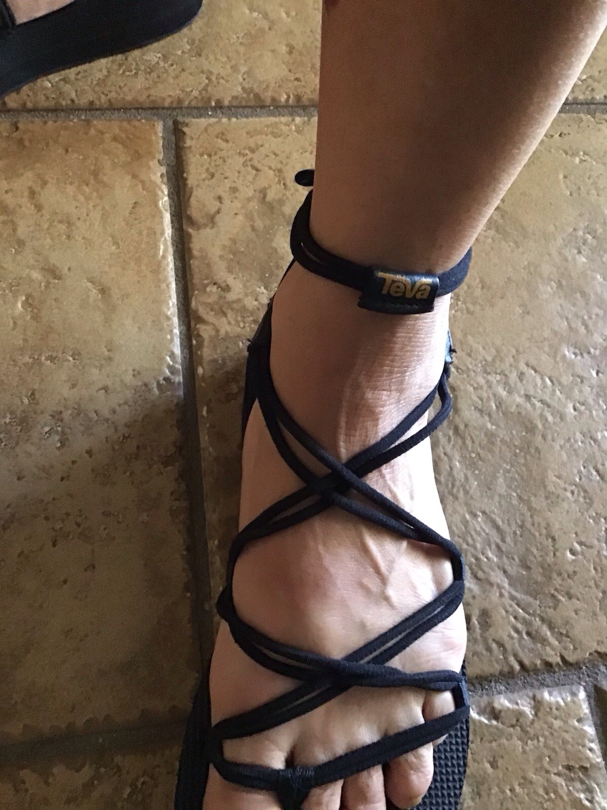 Teva Midform Infinity Sandal Black Size 6