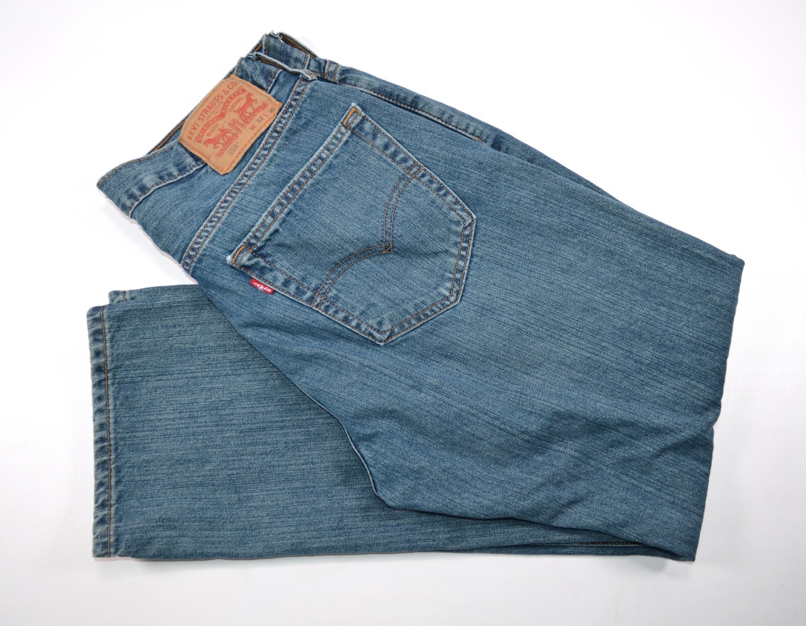 Levi Strauss Levi’s 559 Light Wash Acid Wash Men’s 32×30 Inseam 29.5 in