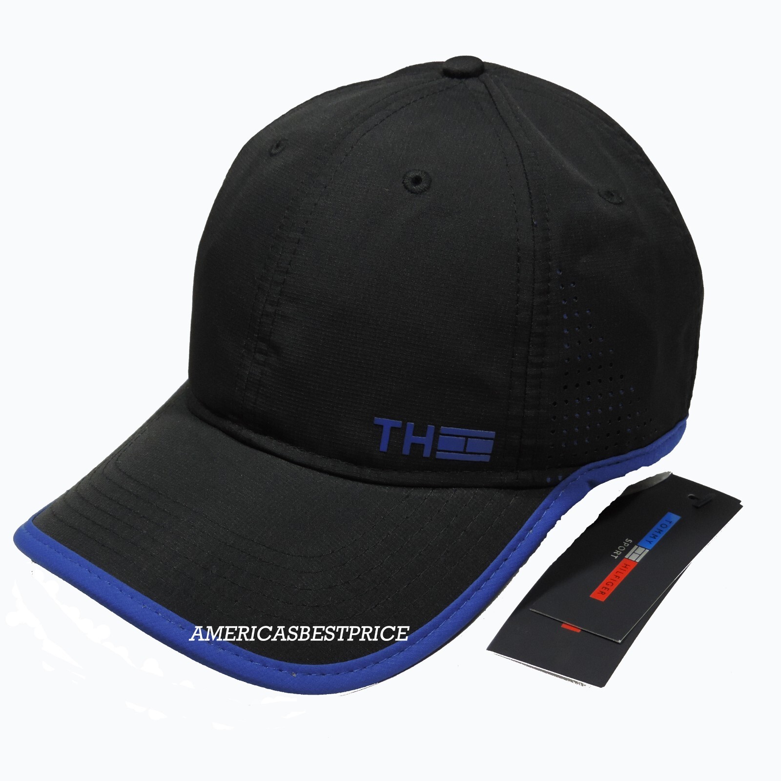 HAT MEN’S BASEBALL CAP/HAT PRE-OWNED TOMMY HILFIGER GRAY,L.BLUE,D.BLUE,BLACK CAP