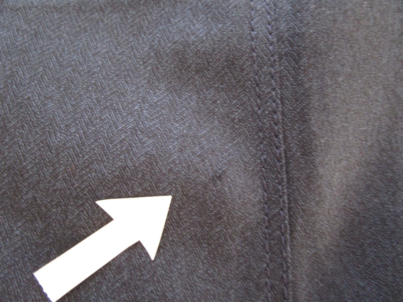 Mens 38×34 Hiltl Pants Kent-95 Contemporary Wool navy blue 38×37 measure