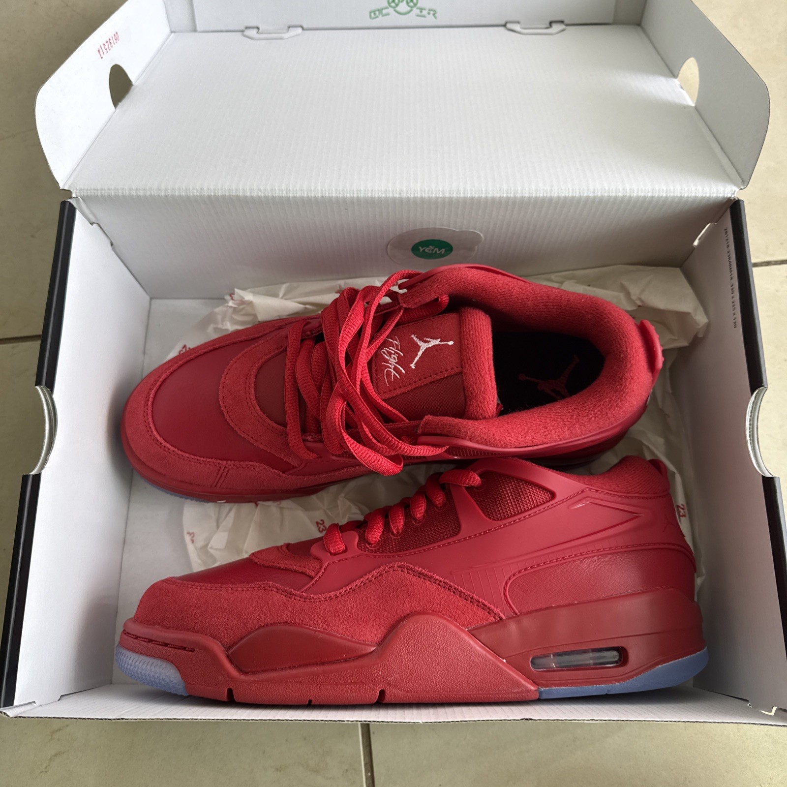 Size 9.5 – Air Jordan 4 RM Varsity Red