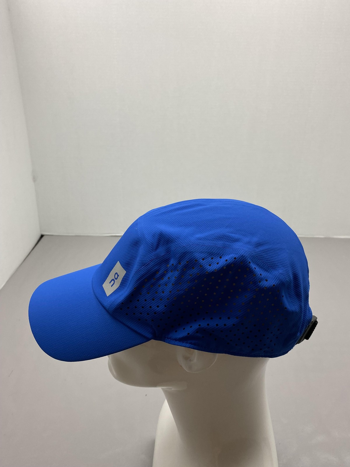 Hat Cap Strap Back One Size On Blue Lightweight Mesh Breathable Mens Adjustable