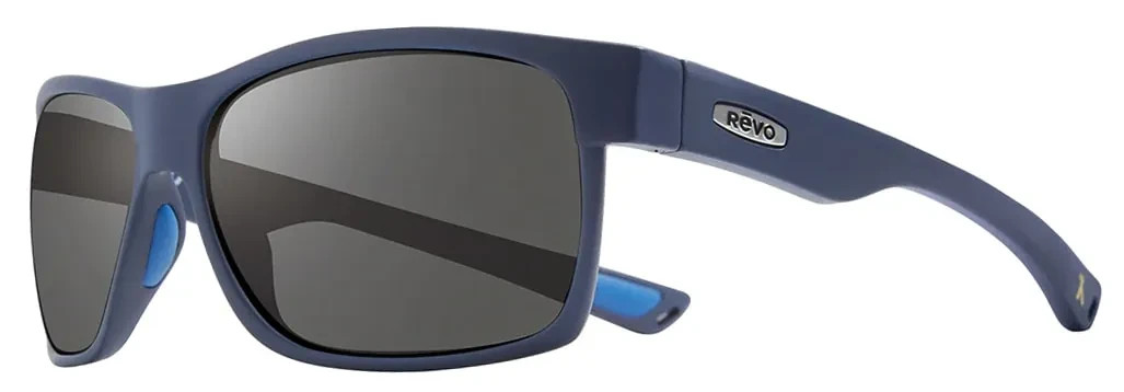 $200 Revo Espen Polarized Sport Sunglasses Blue Graphite ReRE1097 05 GY