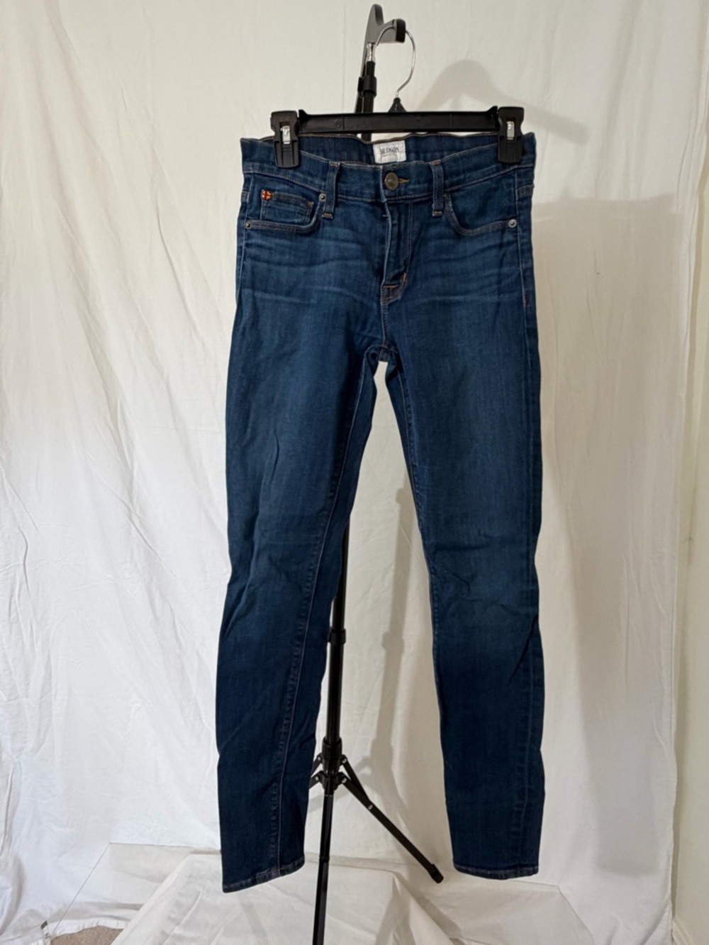 Hudson Nico Super Skinny Mid-Rise Jeans | Dark Wash | Size 26