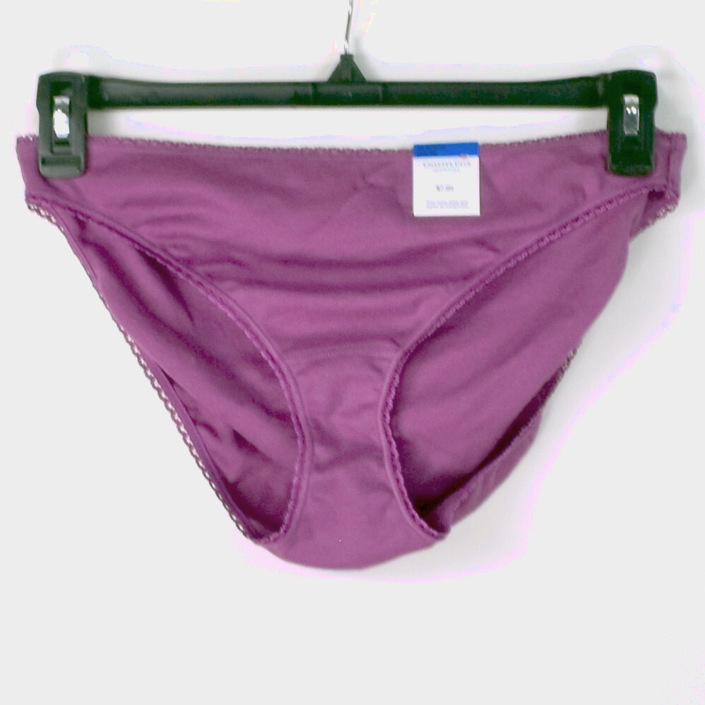 Womens Charter Club Everyday Cotton Bikini Choose Size & Color New Panty