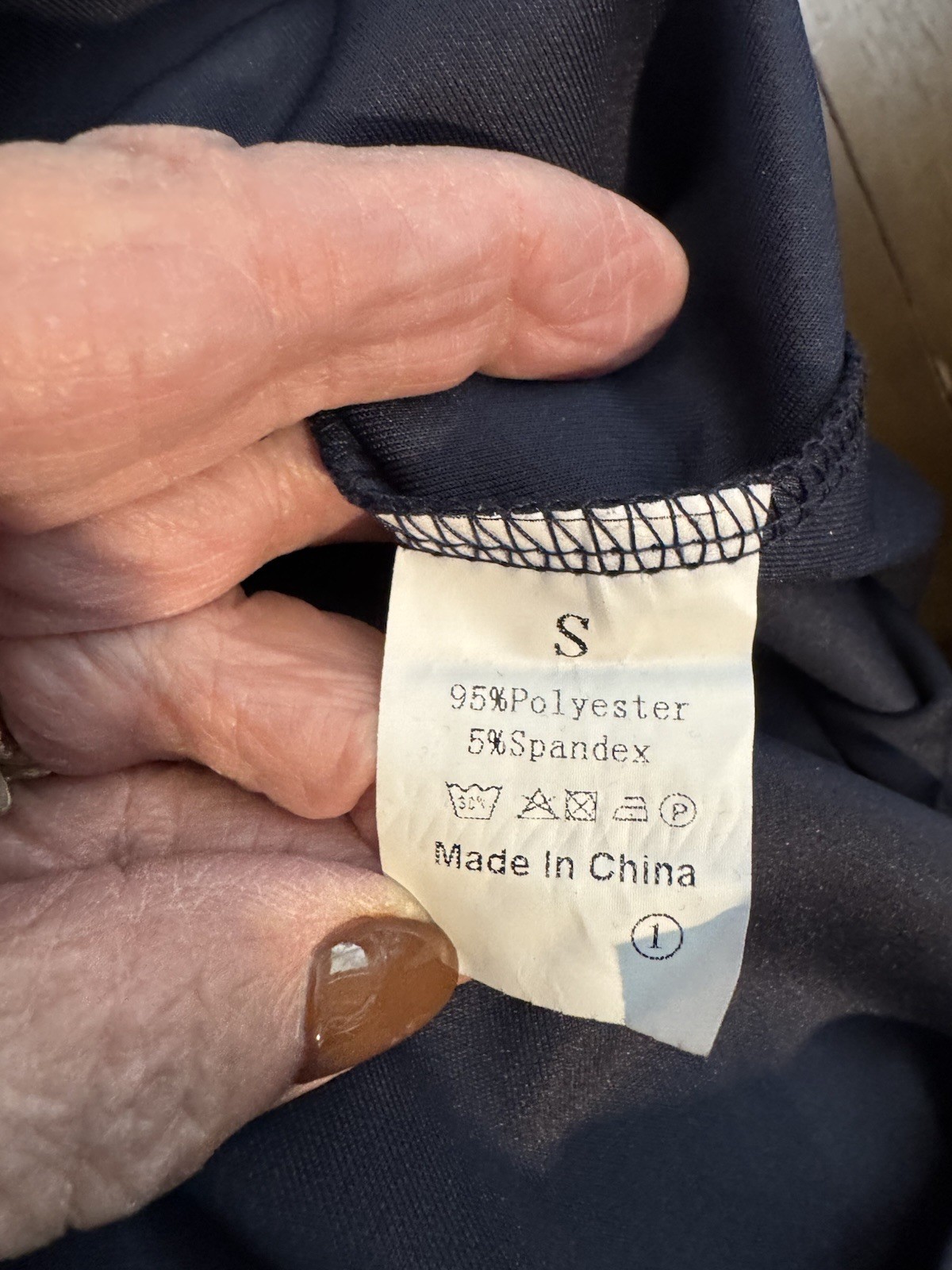 NEW No brand form fitting dress, blue Size Small SEE MEASUREMENTS
