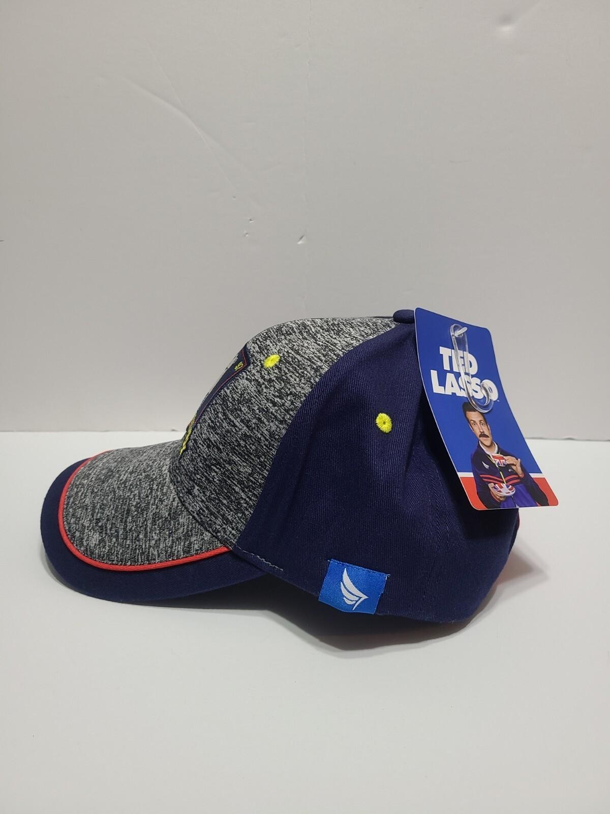 Ted Lasso AFC Richmond Heathered Gray Two-Tone Snapback OSFM Soccer Hat Cap NWT