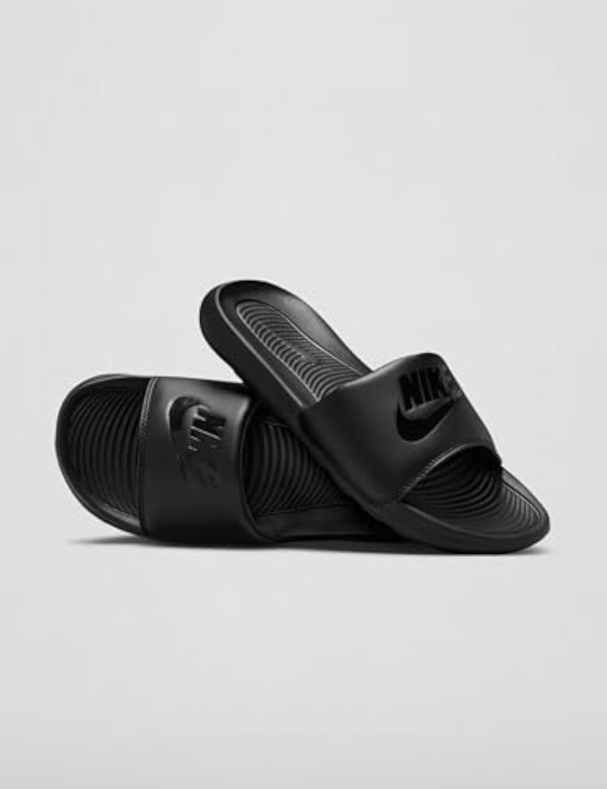 Nike Victori One Men’s Slides, Mineral Slate/Coconut Milk, 9 – Mineral Slate/Coc
