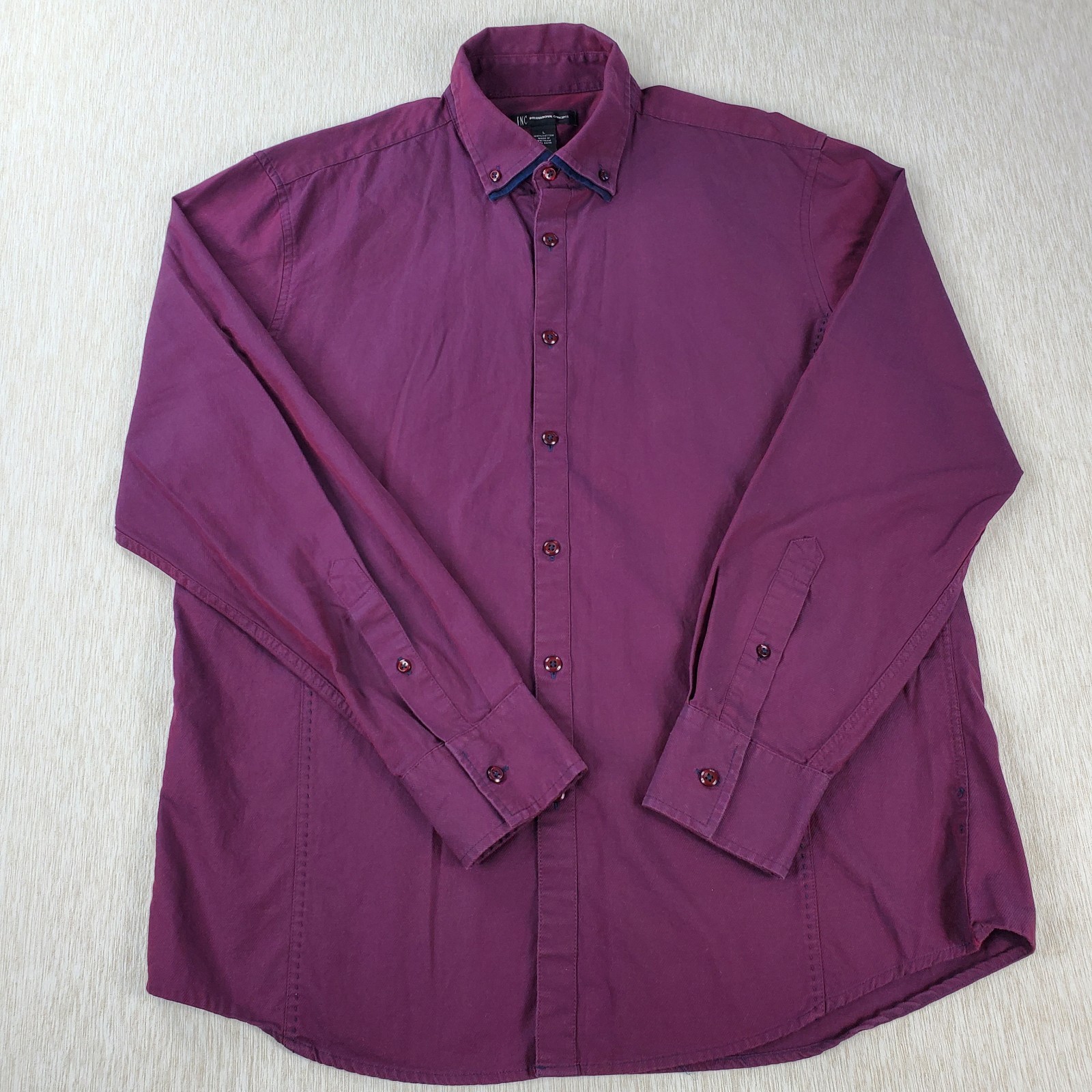 INC International Concepts Men’s Shirt Large Casual Party Cocktail Workwear