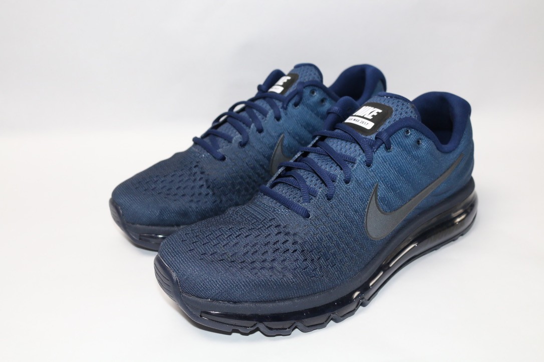 Nike Air Max 2017 Binary Blue Black Obsidian Sneakers 849559-405 Mens 9,10.5,11
