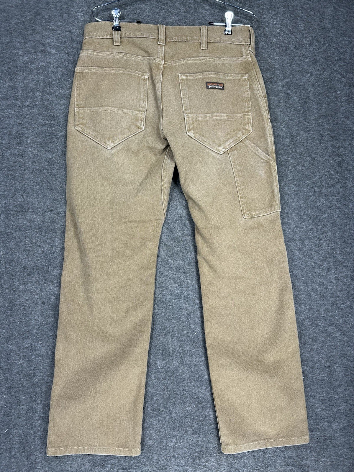Patagonia Iron Forge 5-pocket Work Pants Mens 30 (fits 32×29) Brown Canvas