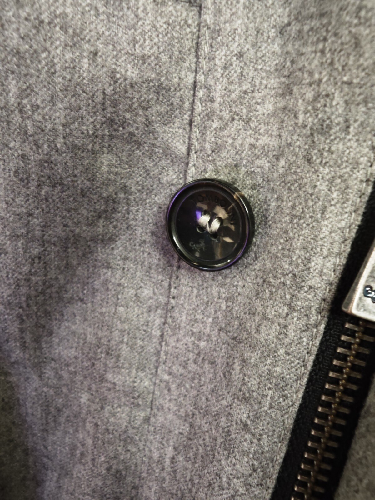 Tombolini 800€ Men’s Jacket 100% Virgin Wool Size EU 54 ( XL ) Made in Italy