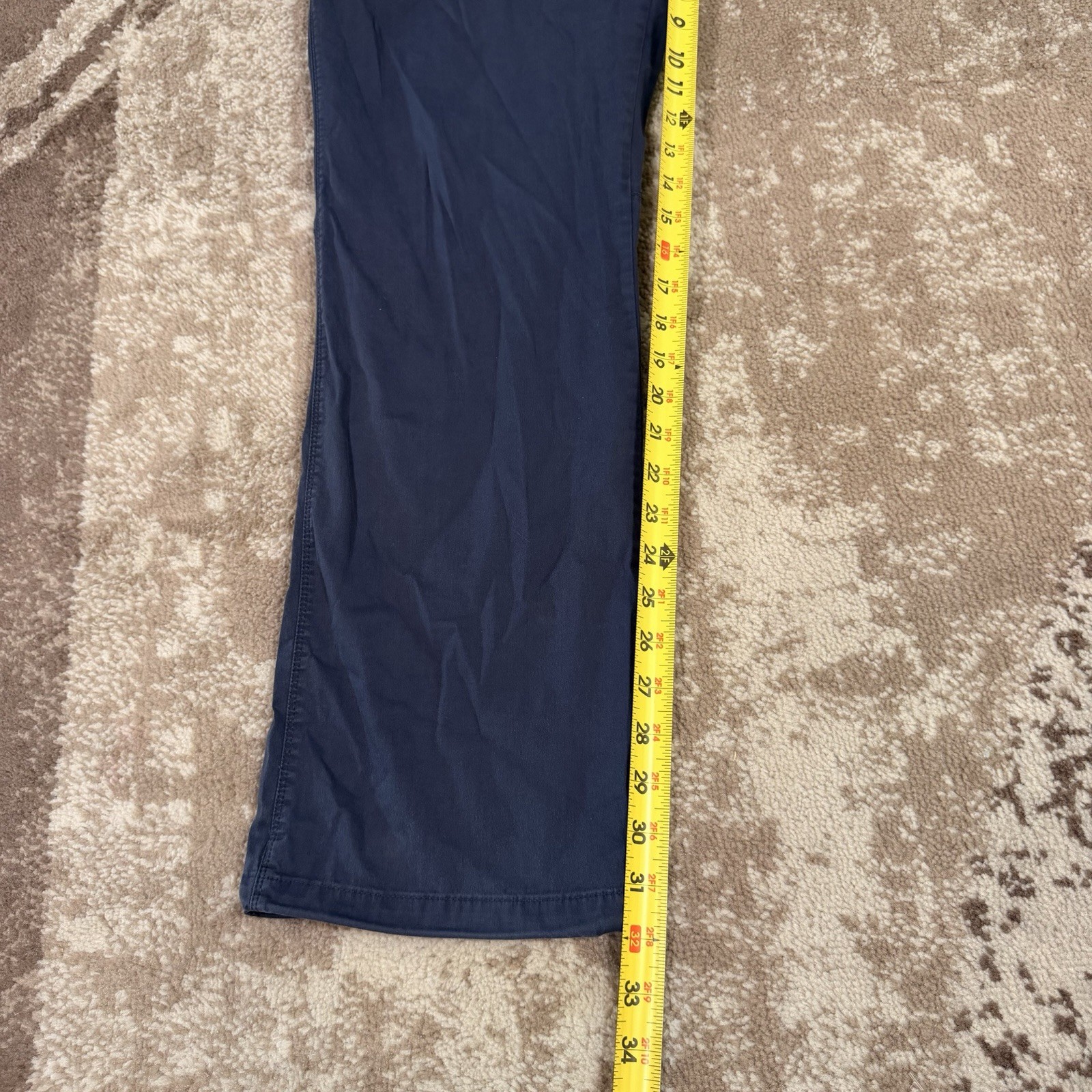 Kuhl Resistor Lite Pants Mens 38×32 Blue Stretch Chino Hiking Travel Casual Dad