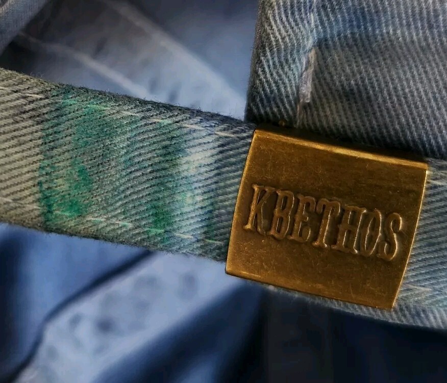 KBETHOS Fashion Hat Cap Blessed Distressed Denim