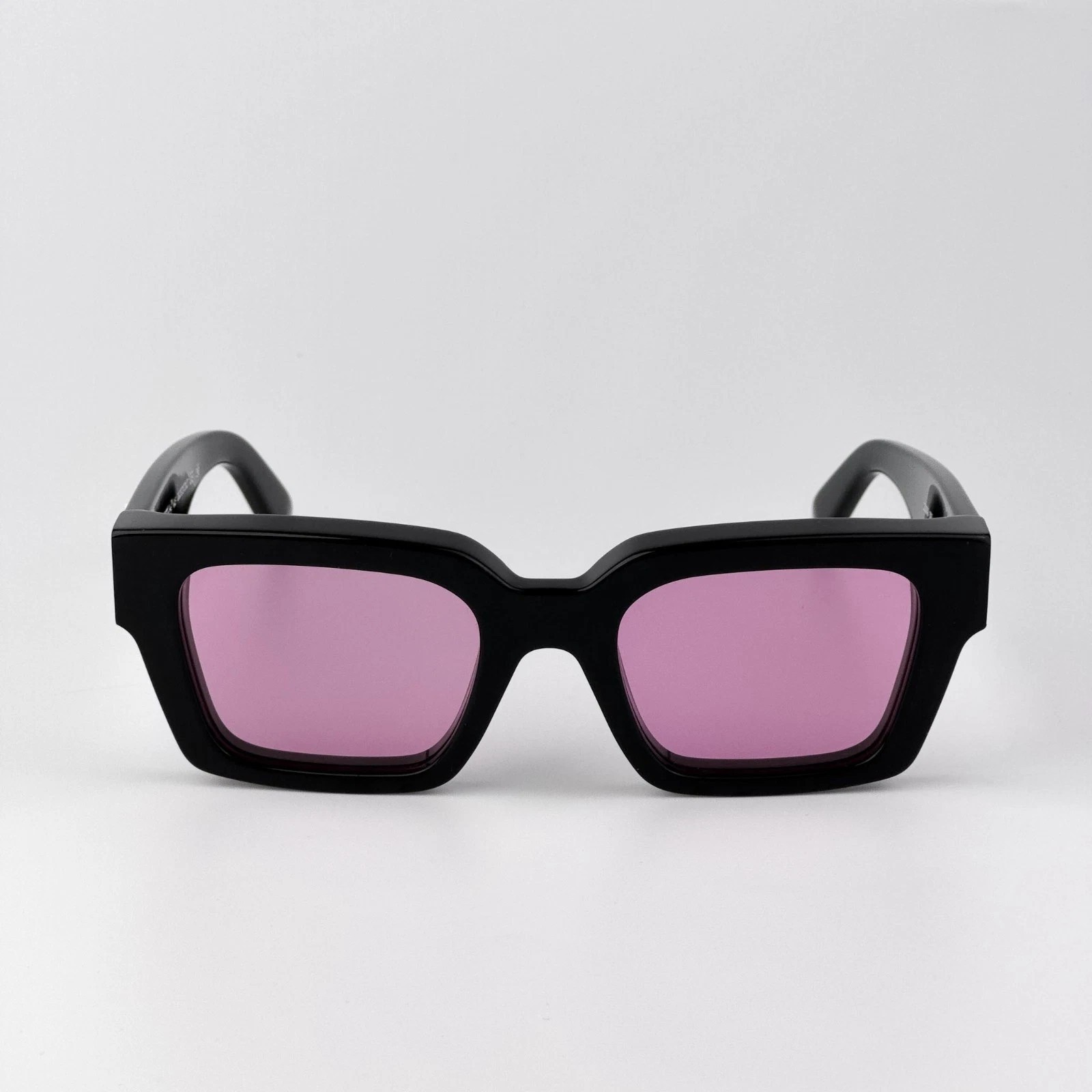 Off-White Men Sunglasses Black Pink Square OERI008 VIRGIL 1030 NEW AUTHENTIC