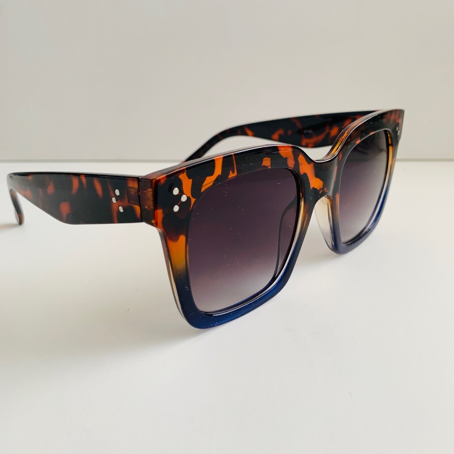 Oversized Square Big BOHO Fashion Jackie O Top Designer Sunglasses