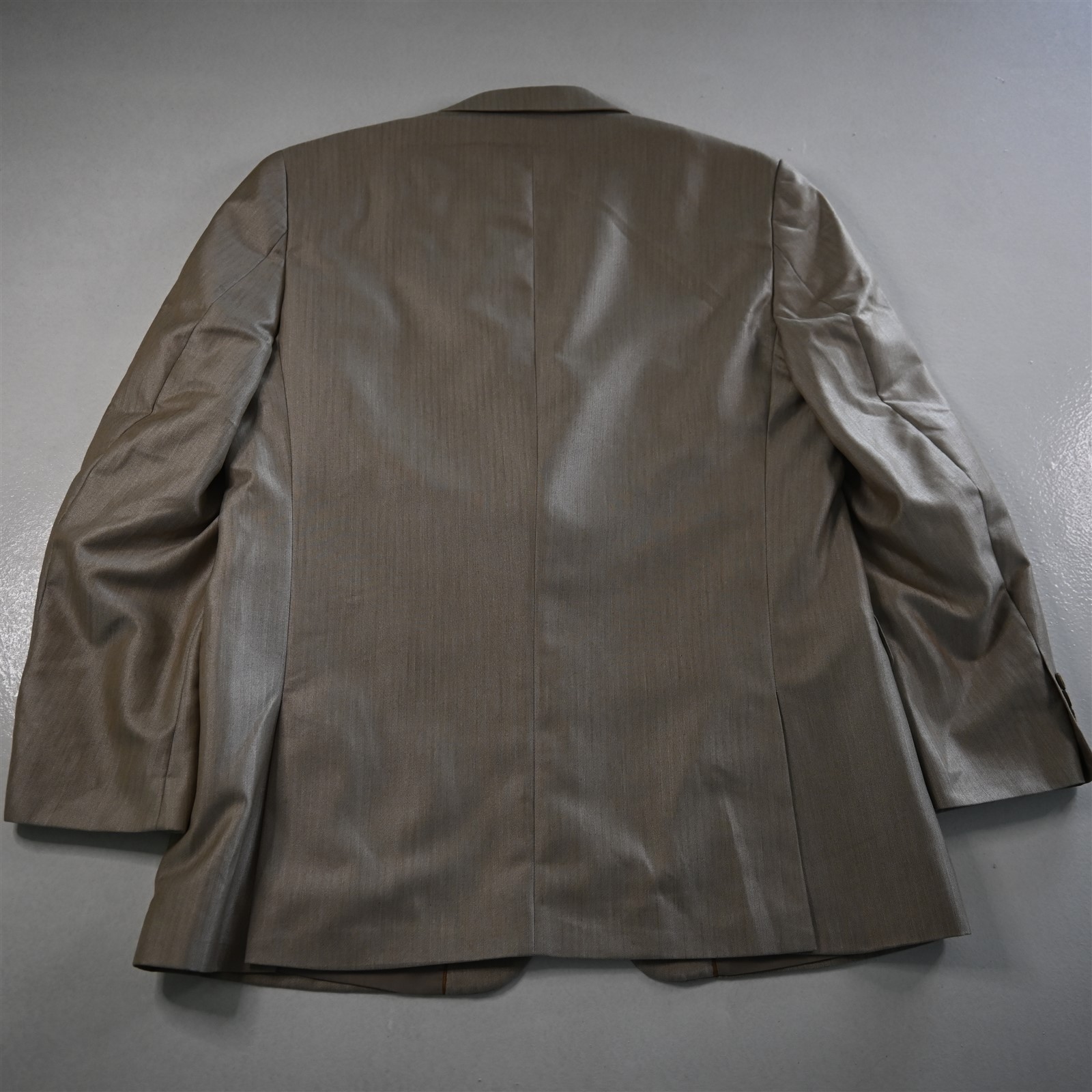 Lineage 46L 38×30 Khaki Herringbone High Performance Mens Jacket Pants Suit