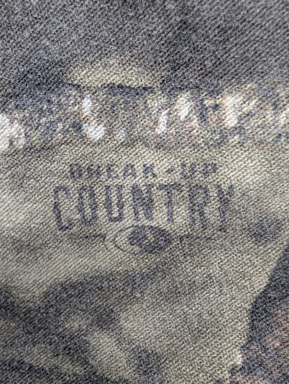 Mossy Oak Cargo Pants Mens 2XL 44-46 Brown Camo Elastic Waist Hunting Outdoor