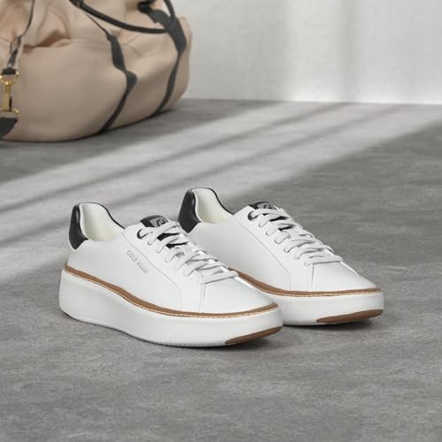 C34226 COLE HAAN MEN’S GRANDPRO TOPSPIN SNEAKER SIZE: MEN 9 OPTICAL WHITE