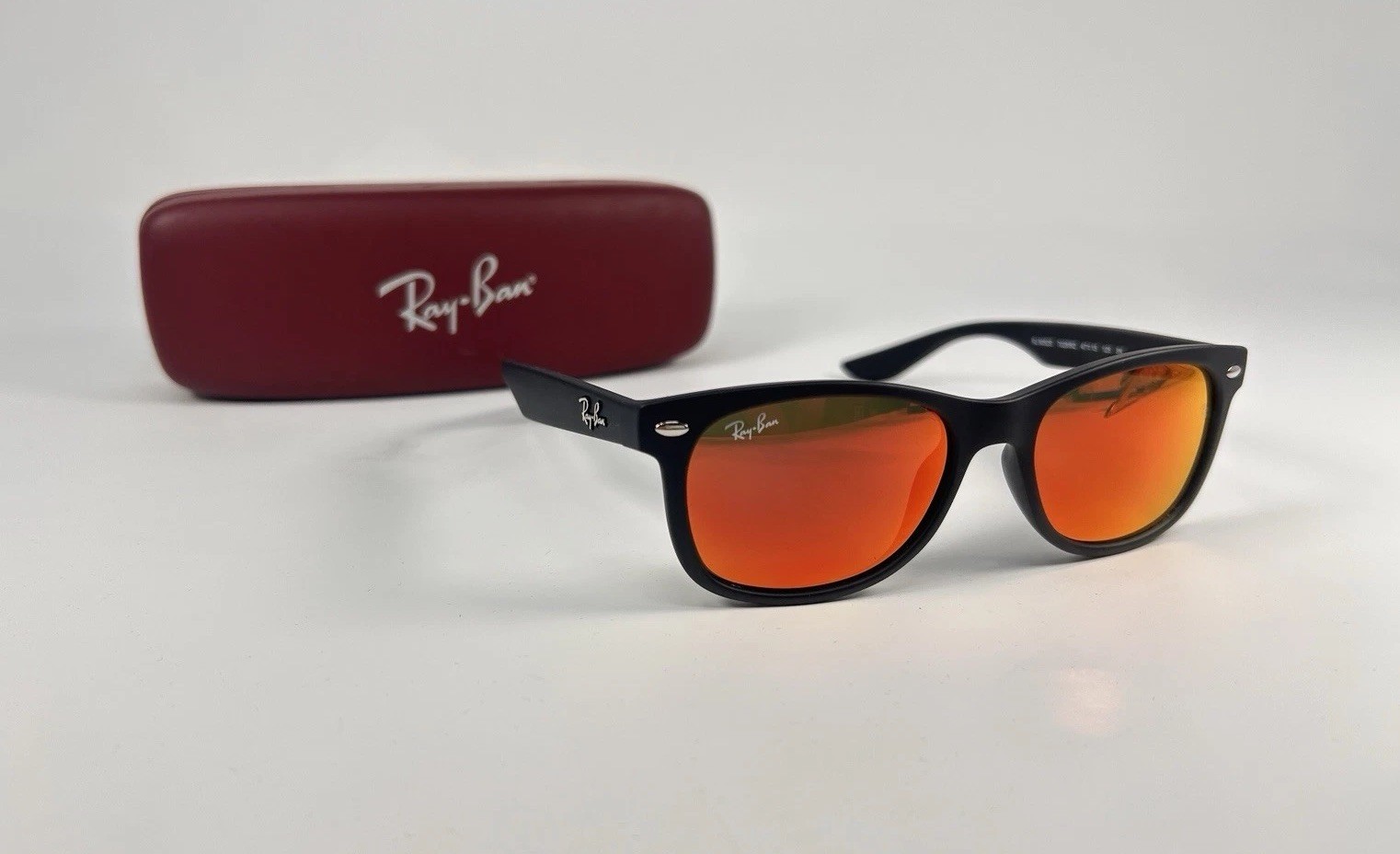 Ray-Ban Jr RJ9052S Black Rubber Matte Sunglasses 7028/6Q 47[]15-3N