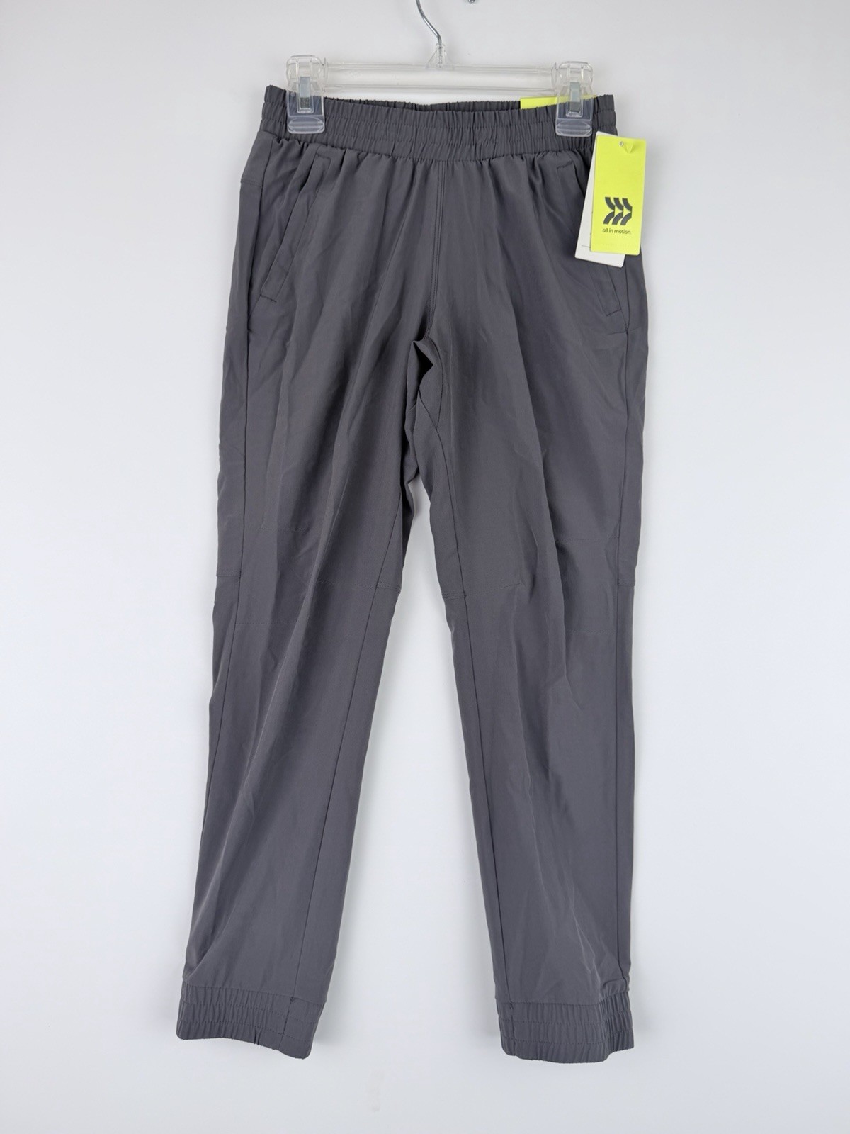 All In Motion Women’s Stretch Woven Tapered Joggers Size SMALL(6/7)