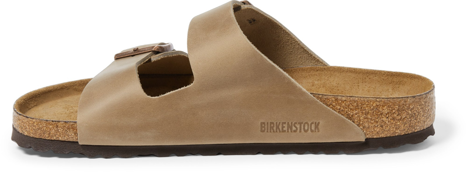 NWB Birkenstock Arizona Oiled Leather Tobacco Brown Sandals Soft Footbed Shoes
