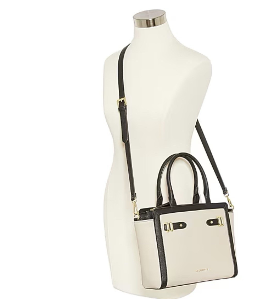 This Liz Claiborne Mini Tuxedo Tote