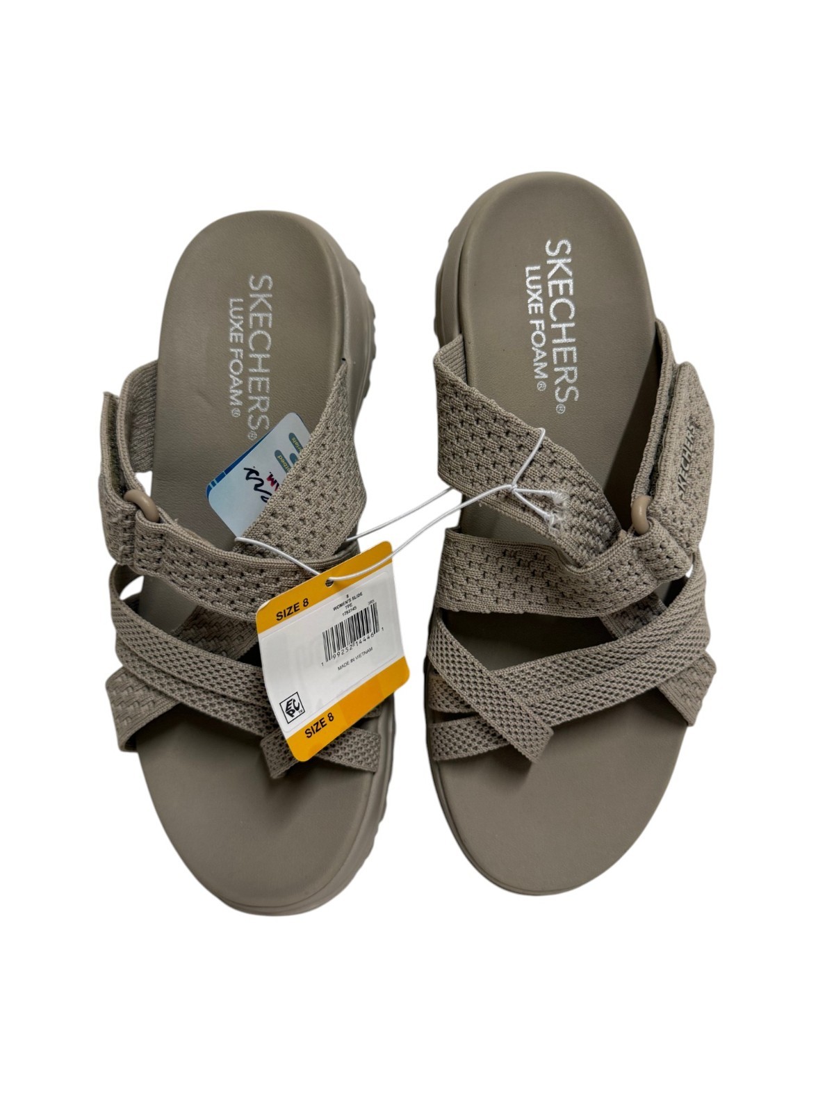 Women’s Skechers Strappy Slide Sandal